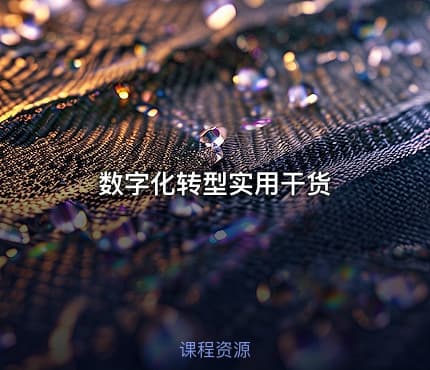 数字化转型实用干货