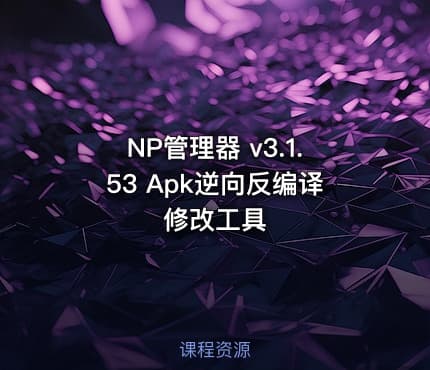 NP管理器 v3.1.53 Apk逆向反编译修改工具