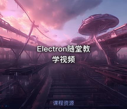 Electron随堂教学视频