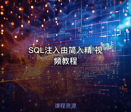 SQL注入由简入精 视频教程