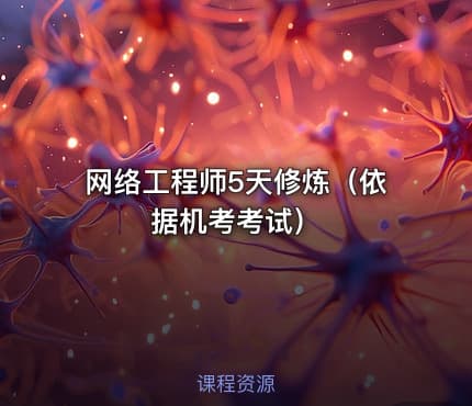 网络工程师5天修炼（依据机考考试）