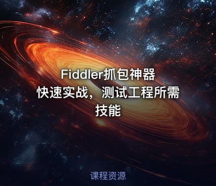 Fiddler抓包神器快速实战,测试工程所需技能
