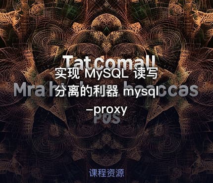 实现 MySQL 读写分离的利器 mysql-proxy
