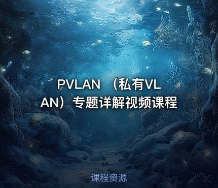 PVLAN (私有VLAN)专题详解视频课程