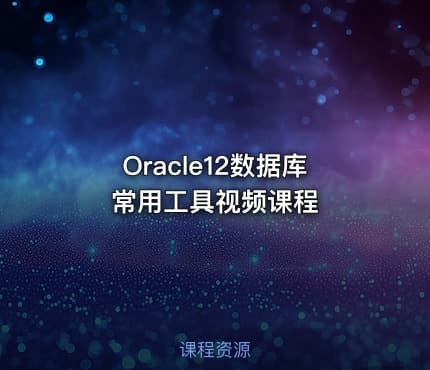 Oracle12数据库常用工具视频课程