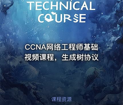 CCNA网络工程师基础视频课程,生成树协议