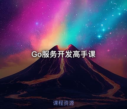 Go服务开发高手课