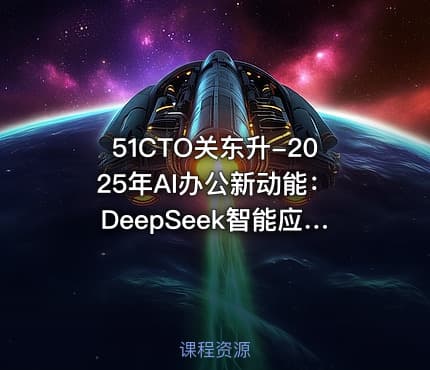 51CTO关东升-2025年AI办公新动能:DeepSeek智能应用案例实战指南【系统课】