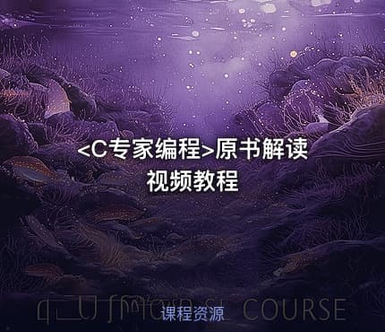 <C专家编程>原书解读视频教程