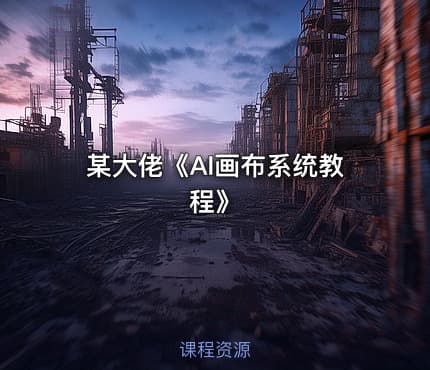 某大佬《AI画布系统教程》