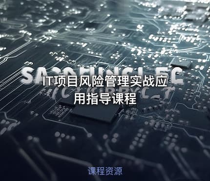 IT项目风险管理实战应用指导课程