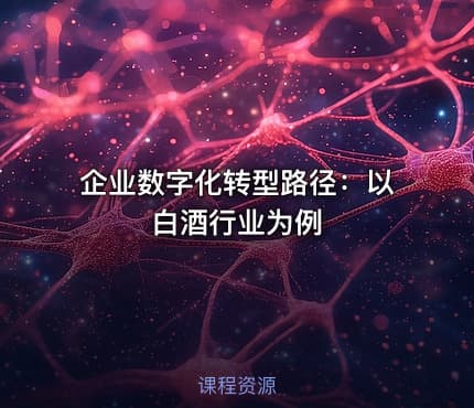 企业数字化转型路径:以白酒行业为例