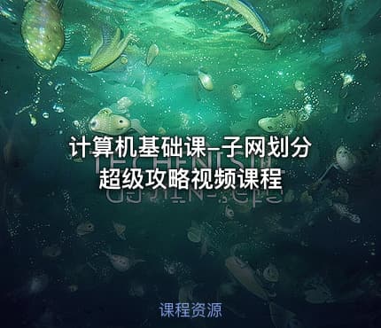 计算机基础课-子网划分超级攻略视频课程