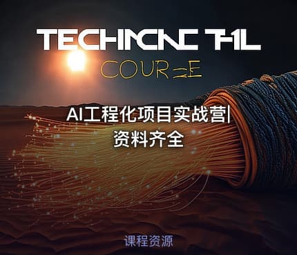 AI工程化项目实战营|资料齐全