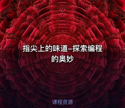 指尖上的味道-探索编程的奥妙