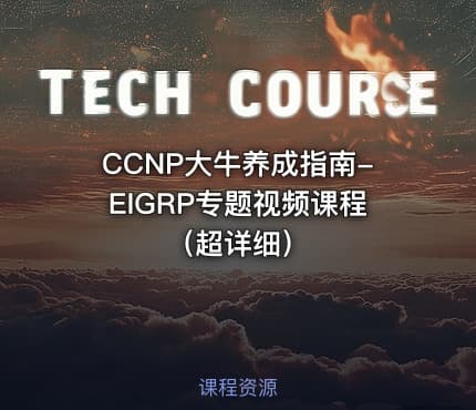 CCNP大牛养成指南-EIGRP专题视频课程(超详细)