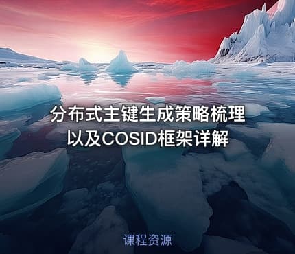 分布式主键生成策略梳理以及COSID框架详解