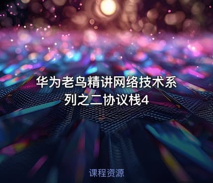 华为老鸟精讲网络技术系列之二协议栈4