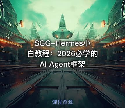 SGG-Hermes小白教程:2026必学的AI Agent框架
