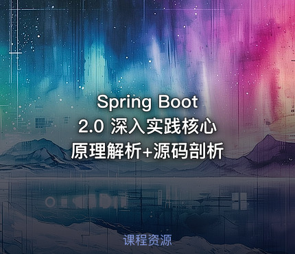 Spring Boot 2.0 深入实践核心原理解析+源码剖析