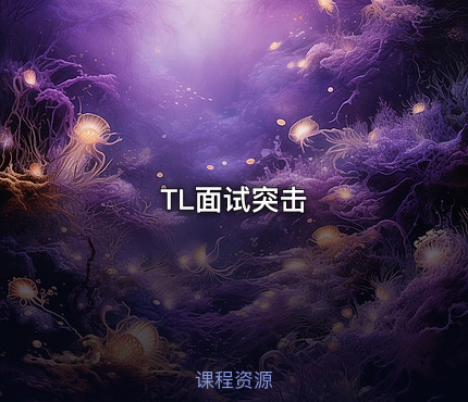TL面试突击