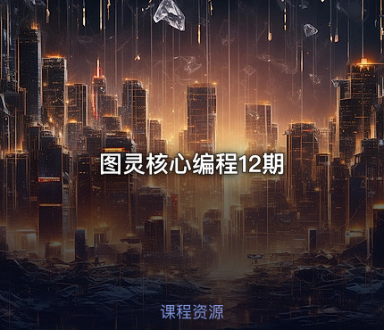 图灵核心编程12期