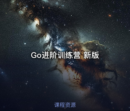 Go进阶训练营 新版