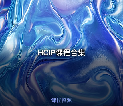 HCIP课程合集
