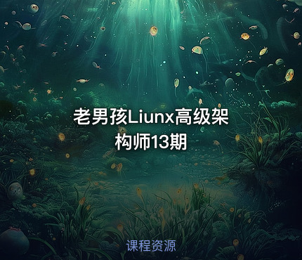 老男孩Liunx高级架构师13期