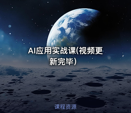 AI应用实战课(视频更新完毕）