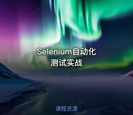Selenium自动化测试实战