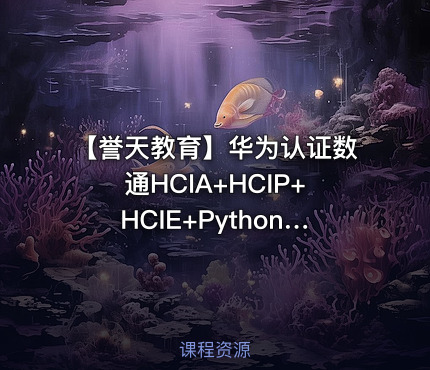 【誉天教育】华为认证数通HCIA+HCIP+HCIE+Python自动化课程 ——无限进步！！！