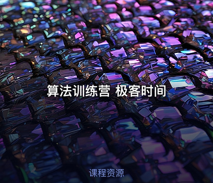 算法训练营 极客时间