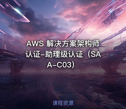 AWS 解决方案架构师认证-助理级认证（SAA-C03）