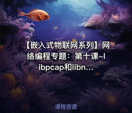 【嵌入式物联网系列】网络编程专题：第十课-libpcap和libnet详解