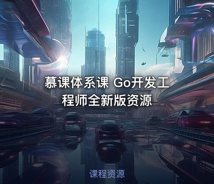 慕课体系课 Go开发工程师全新版资源