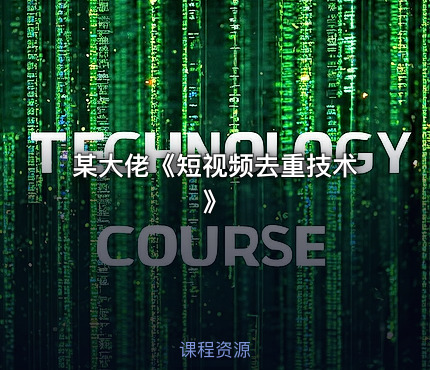 某大佬《短视频去重技术》