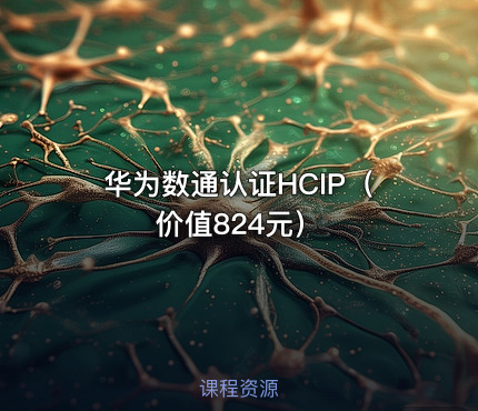 华为数通认证HCIP（）