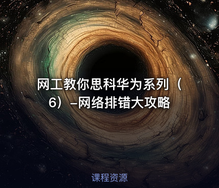 网工教你思科华为系列（6）-网络排错大攻略