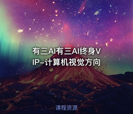 有三AI有三AI终身VIP-计算机视觉方向