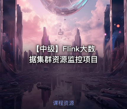 【中级】Flink大数据集群资源监控项目