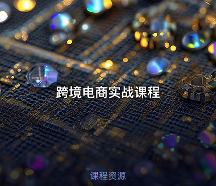 跨境电商实战课程