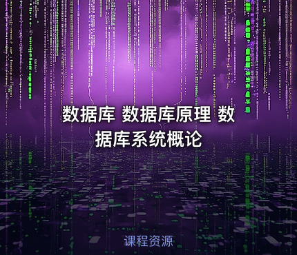 数据库 数据库原理 数据库系统概论