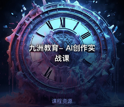 九洲教育- AI创作实战课