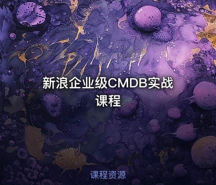 新浪企业级CMDB实战课程
