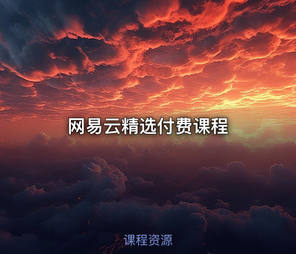 网易云精选付费课程
