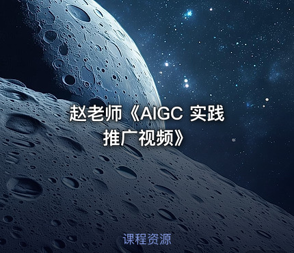 赵老师《AIGC 实践推广视频》