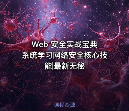 Web 安全实战宝典 系统学习网络安全核心技能|最新无秘