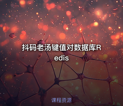 抖码老汤键值对数据库Redis