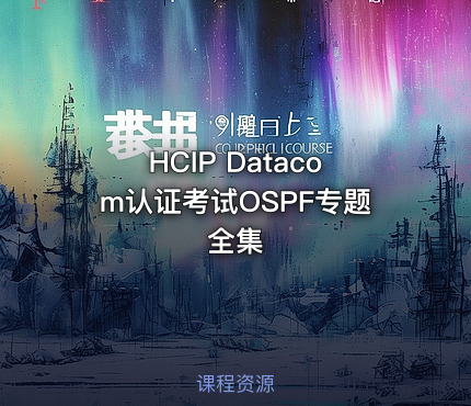 HCIP Datacom认证考试OSPF专题全集